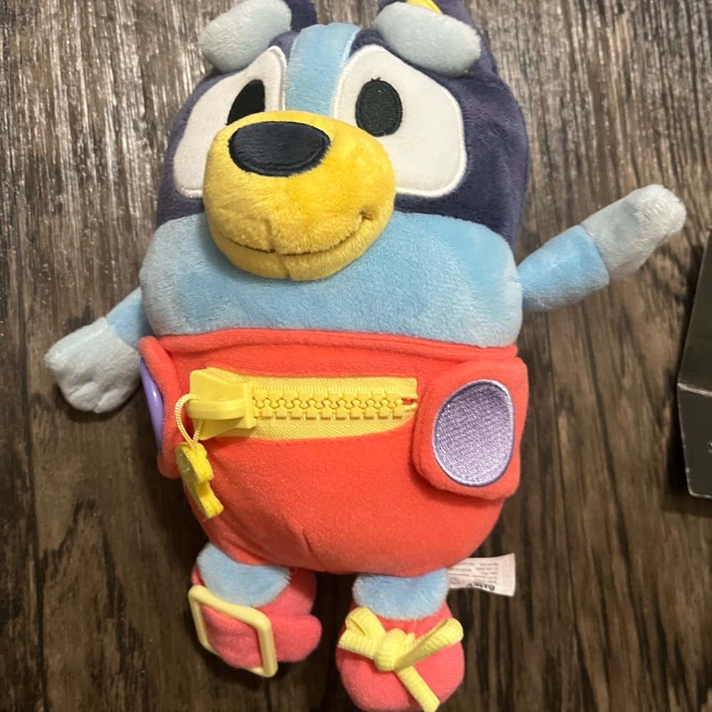 Bluey Plush Toy with Red Pants